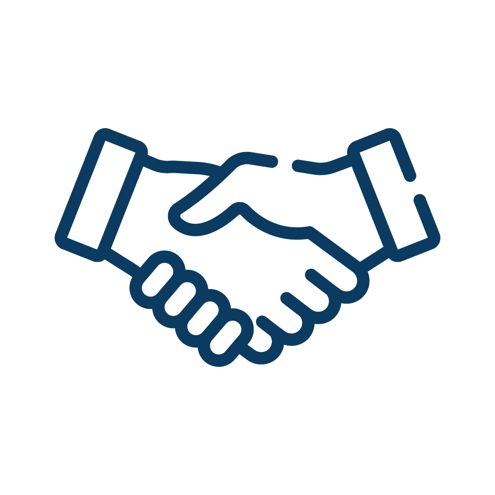 icon of shaking hands