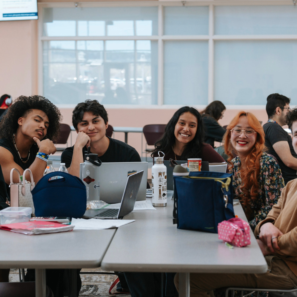 group of students together
